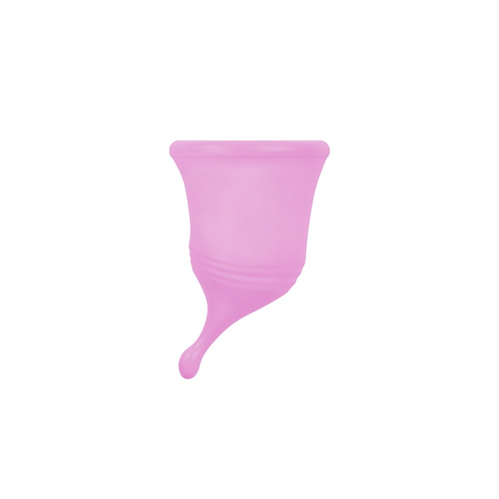 Femintimate Eve Menstrual Cup with Curved Stem Small Sensual Secret Boutique