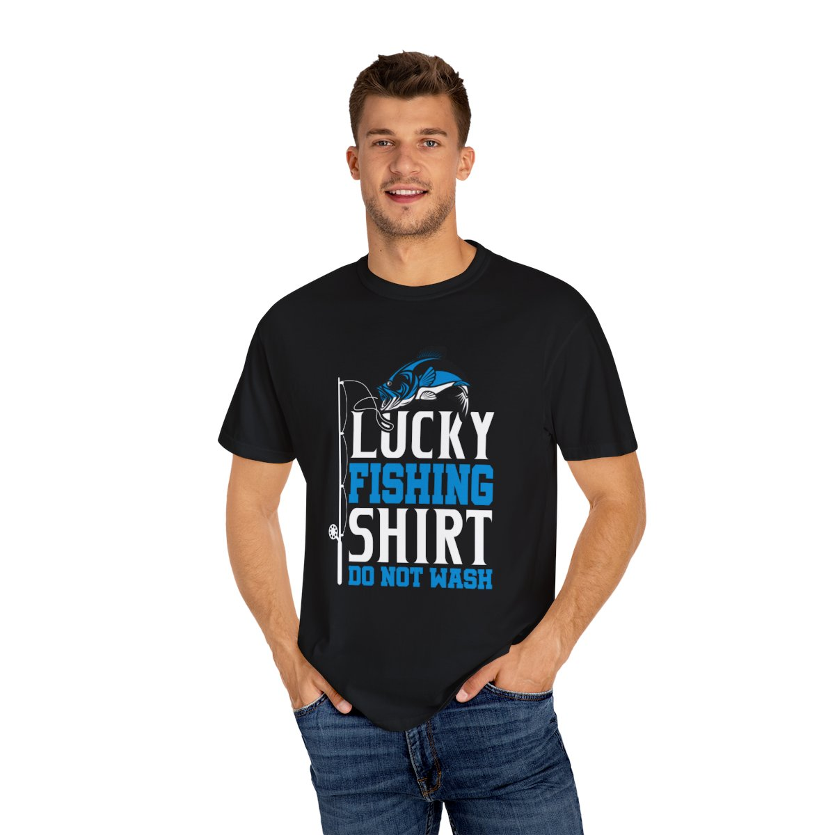 Catch Your Luck with the “Lucky Fishing Shirt, Do Not Wash” Tee Sensual Secret Boutique