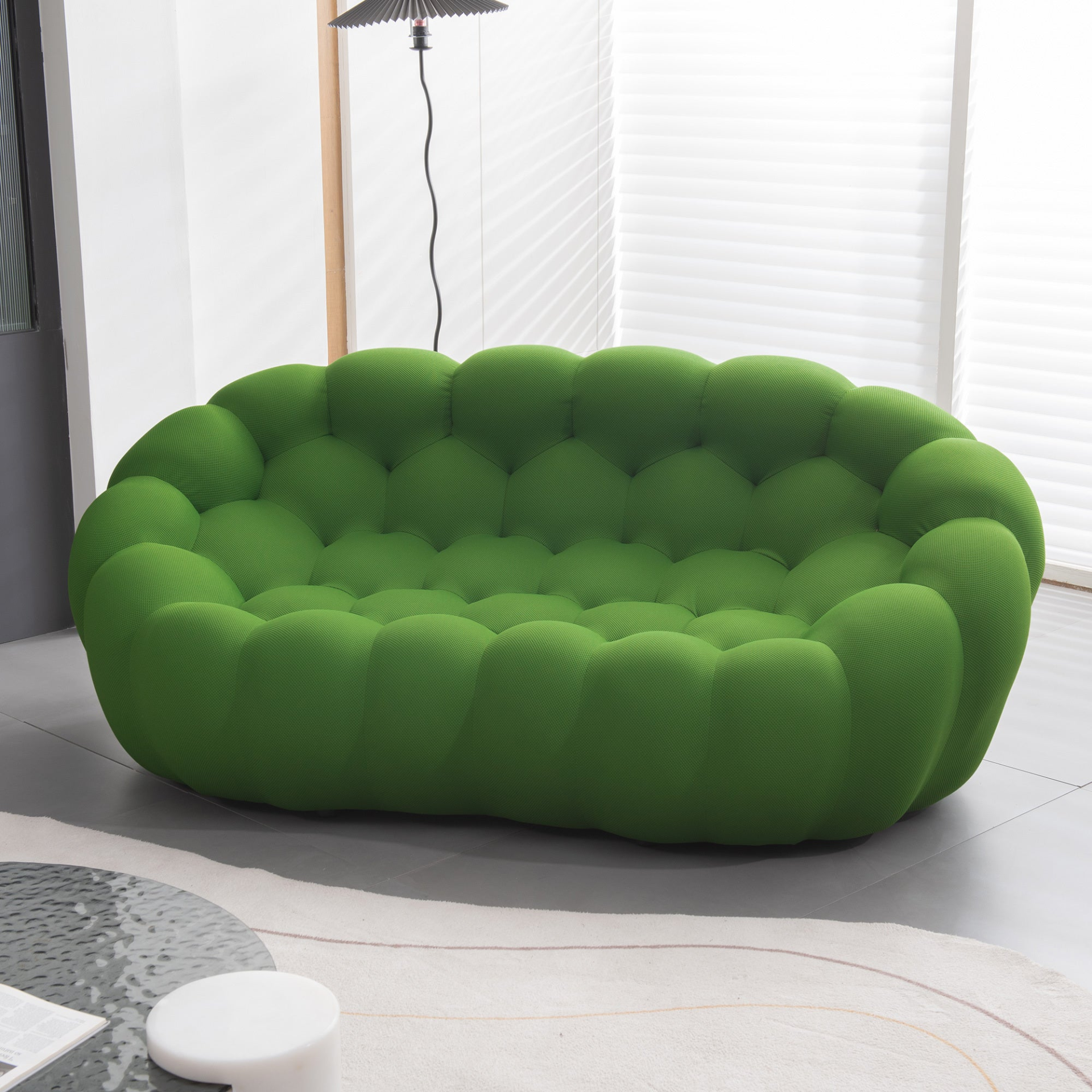 Modern Bubble Floor Couch for Living Room, Green - Luxury and Comfort Guaranteed Sensual Secret Boutique