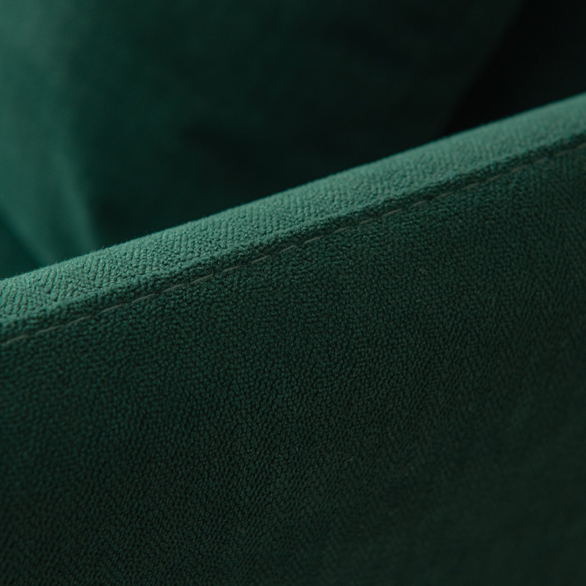 Modern Upholstered Loveseat Sofa - Emerald Cotton Linen (63.8") Sensual Secret Boutique