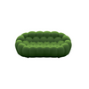 Modern Bubble Floor Couch for Living Room, Green - Luxury and Comfort Guaranteed Sensual Secret Boutique