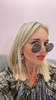 American Flag Round Shaped Sunglasses Sensual Secret Boutique