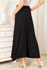 Double Take - Full Size Soft Rayon Drawstring Waist Maxi Skirt Rayon Sensual Secret Boutique