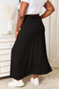 Double Take - Full Size Soft Rayon Drawstring Waist Maxi Skirt Rayon Sensual Secret Boutique