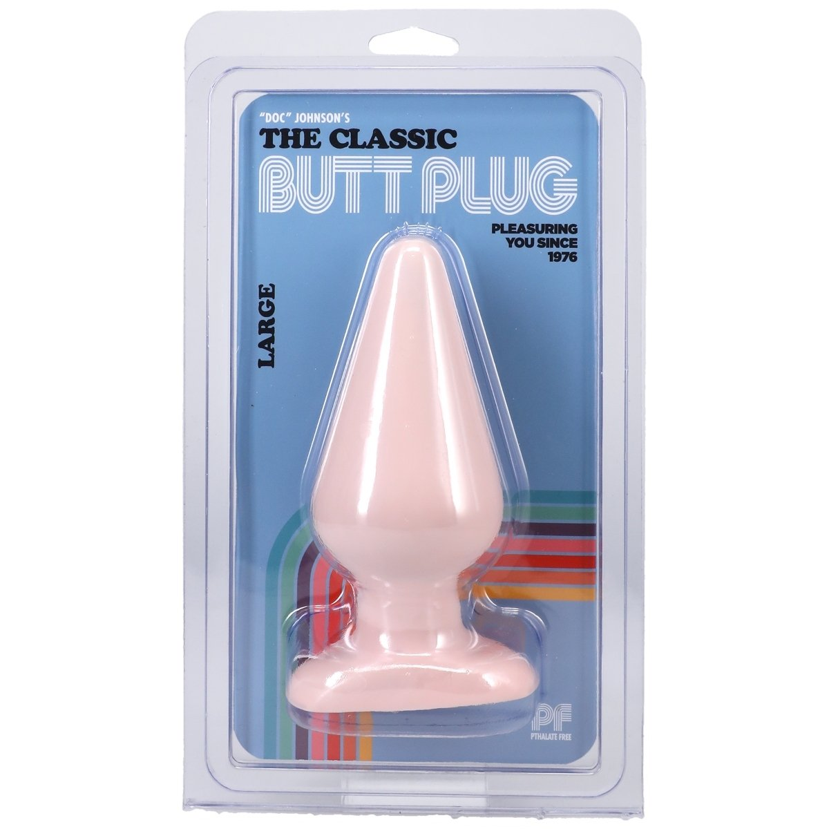 Doc Johnson Classic Butt Plug Flesh Large Sensual Secret Boutique