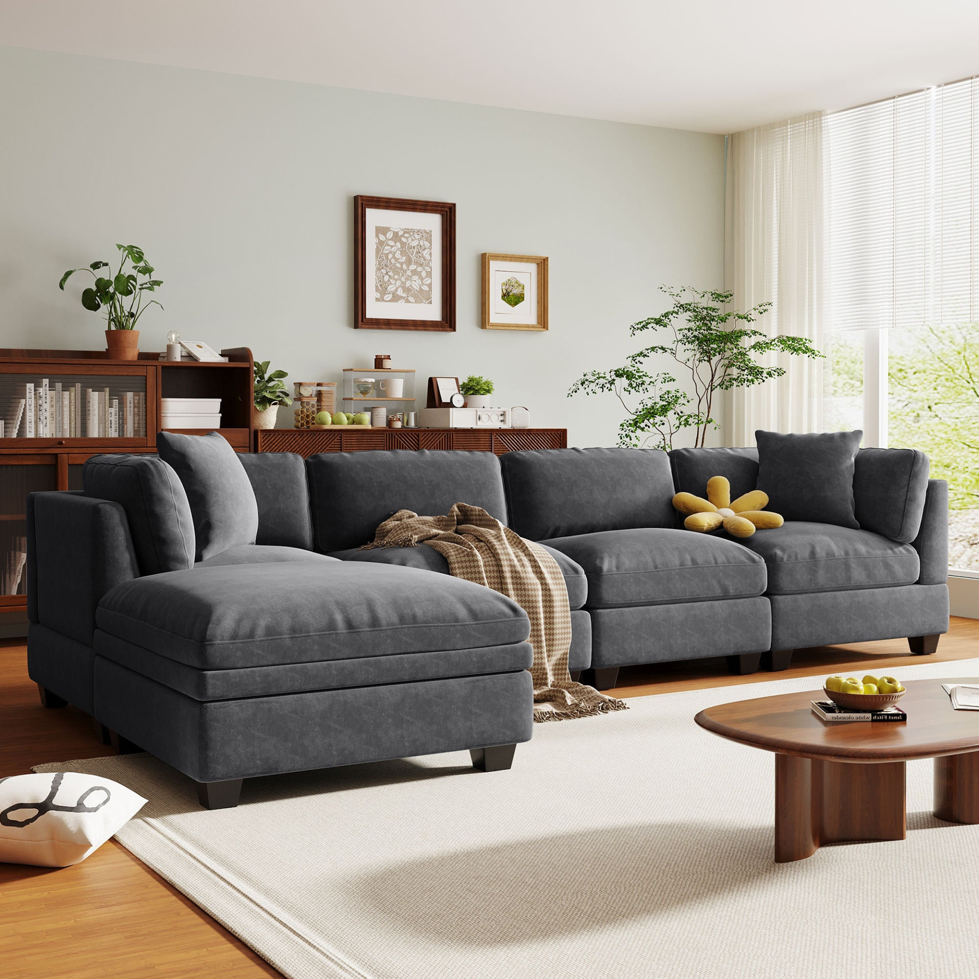 Experience Ultimate Comfort with the Upholstered Modular Sofa Sensual Secret Boutique