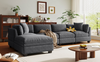 Experience Ultimate Comfort with the Upholstered Modular Sofa Sensual Secret Boutique