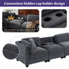 Experience Ultimate Comfort with the Upholstered Modular Sofa Sensual Secret Boutique