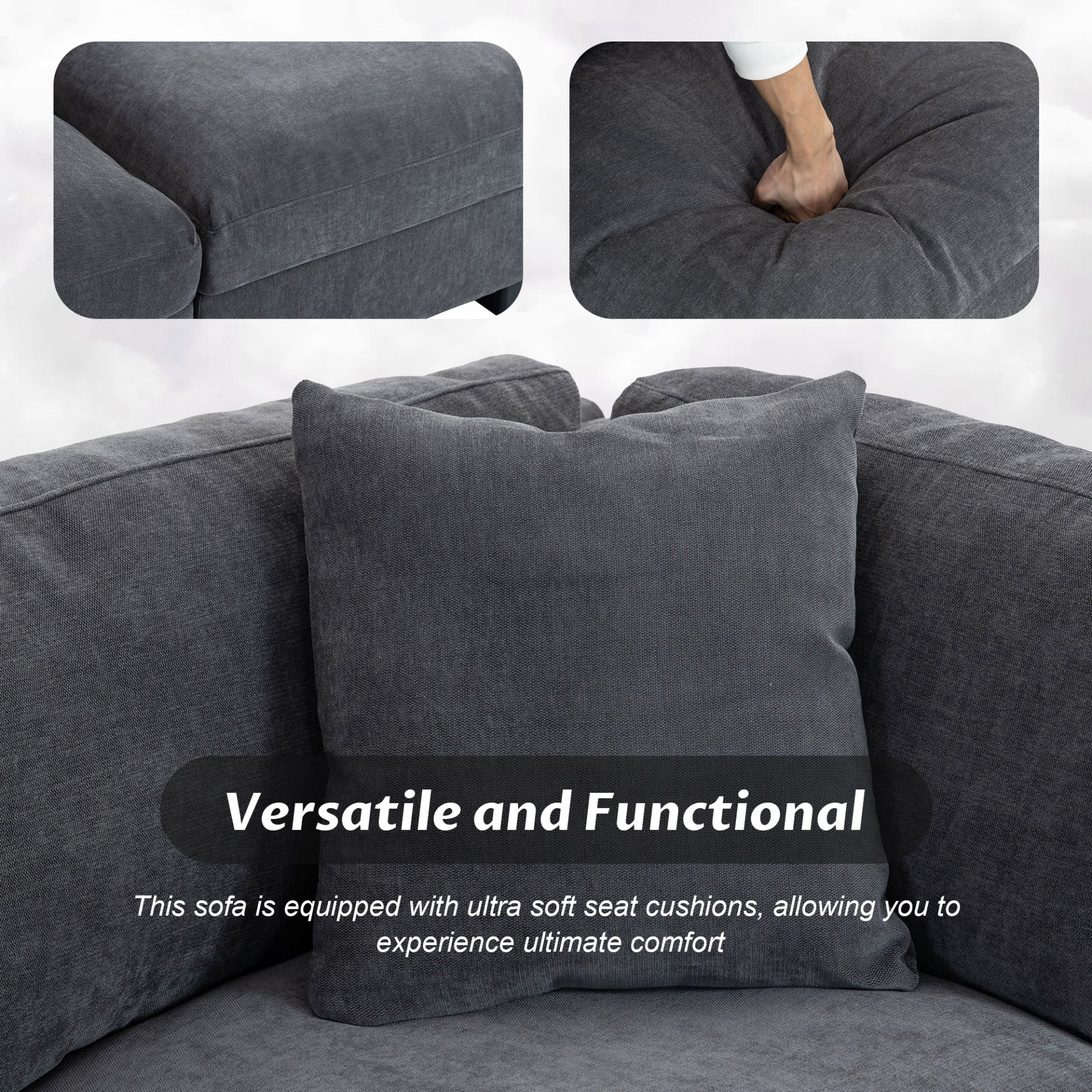 Experience Ultimate Comfort with the Upholstered Modular Sofa Sensual Secret Boutique