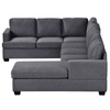 Modern Large Upholstered U-Shape Sectional Sofa, Extra Wide Chaise Lounge Couch, Grey Sensual Secret Boutique