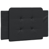 vidaXL Bed Frame with Headboard Black 90x200 cm Faux Leather Sensual Secret Boutique