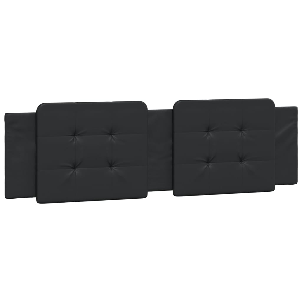 vidaXL Bed Frame with Headboard Black 180x200 cm Super King Faux Leather Sensual Secret Boutique