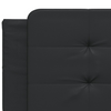 vidaXL Bed Frame with Headboard Black 160x200 cm Faux Leather Sensual Secret Boutique