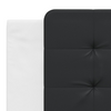 vidaXL Bed Frame with LED Lights White and Black 180x200 cm Super King Faux Leather Sensual Secret Boutique