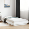 vidaXL Bed Frame White 100x200 cm Engineered Wood - Modern Design, Durable Material Sensual Secret Boutique