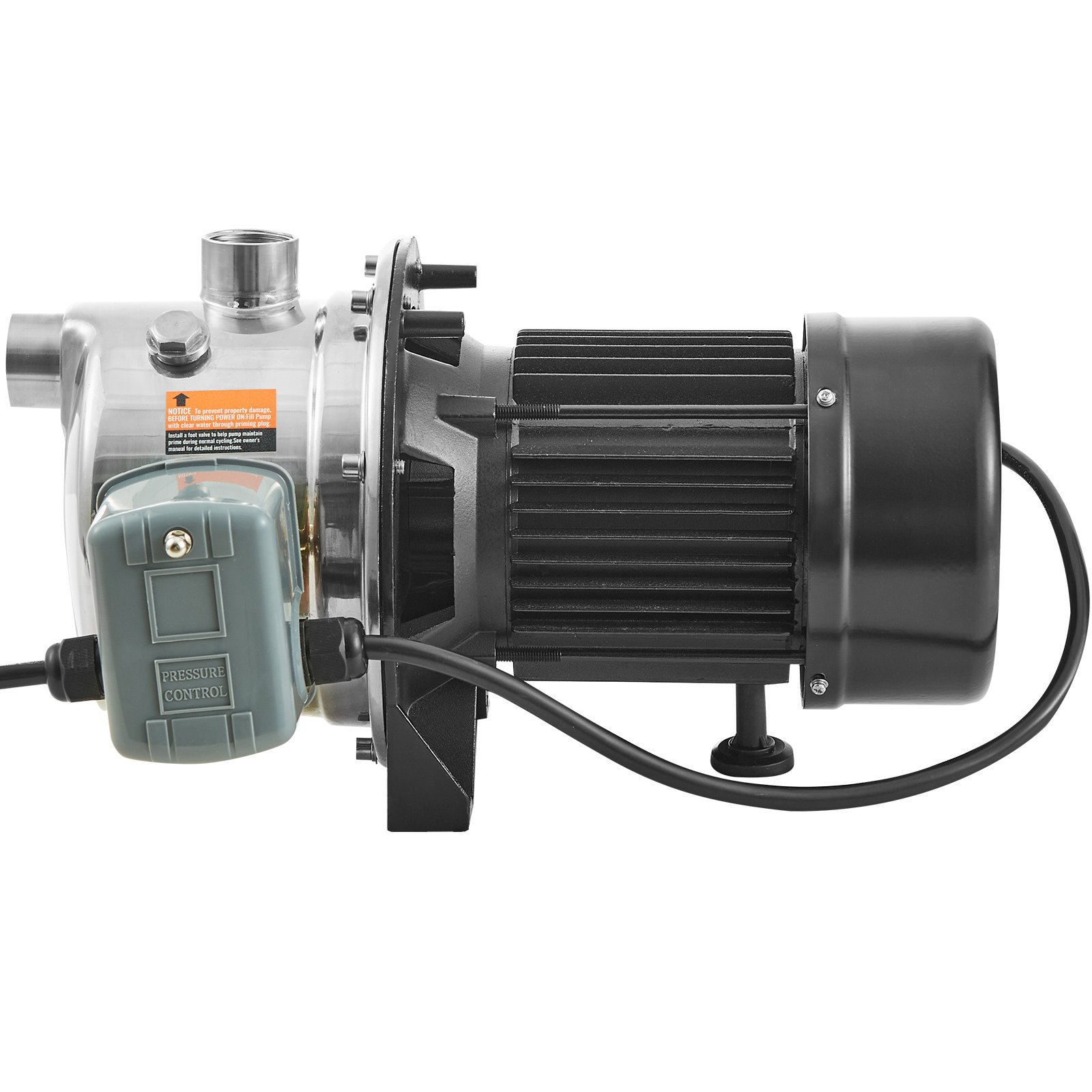 VEVOR 3/4HP Stainless Steel Shallow Well Jet Pump - Reliable Water Supply Sensual Secret Boutique