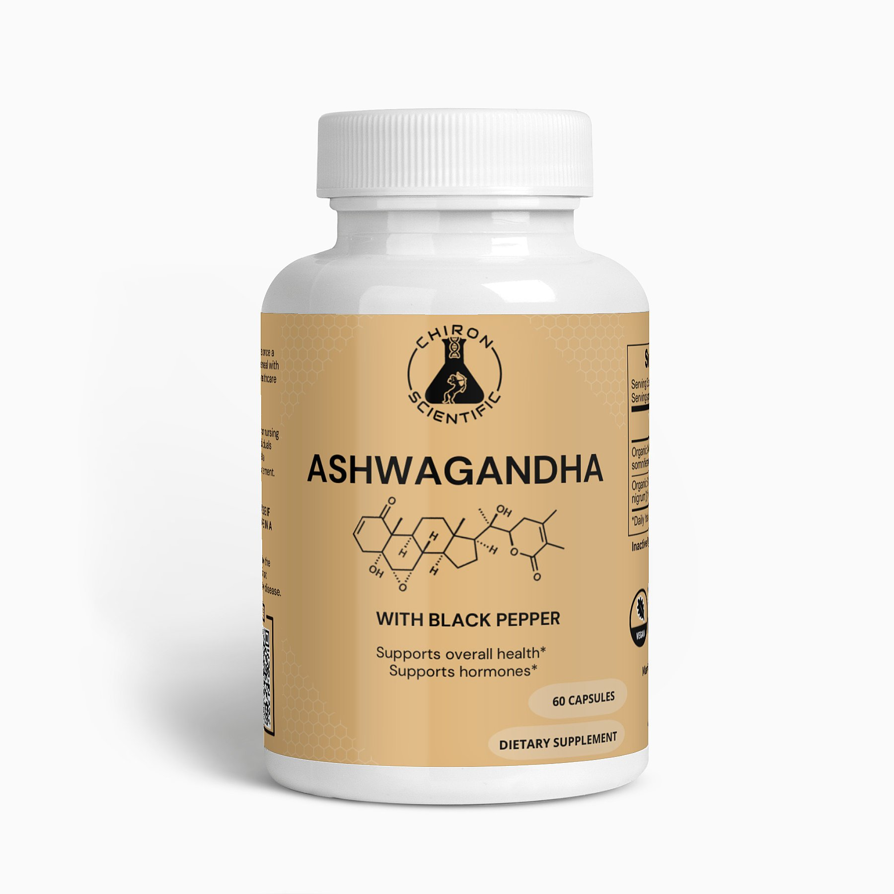 Organic Ashwagandha Supplement - Restorative Benefits for Overall Health