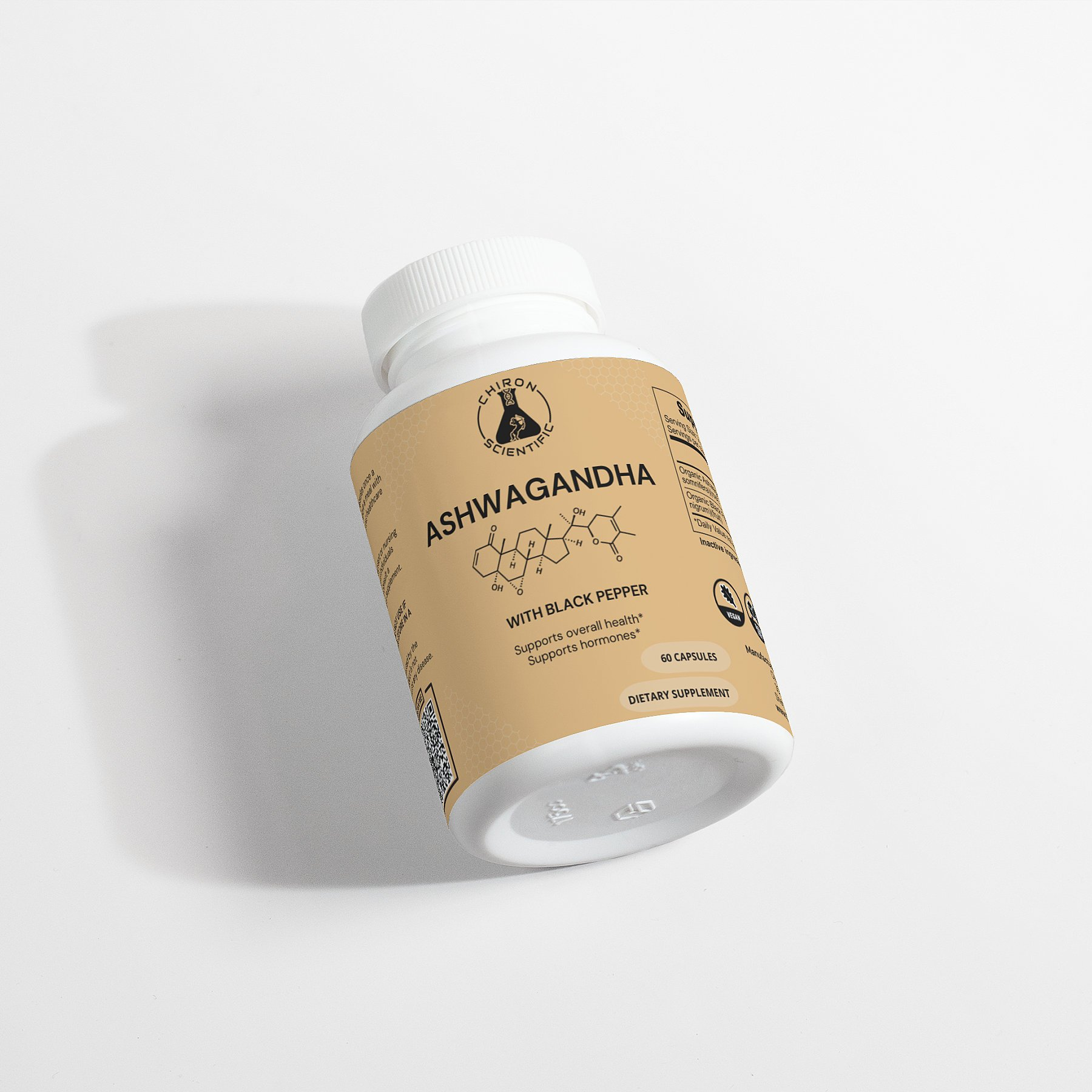 Organic Ashwagandha Supplement - Restorative Benefits for Overall Health