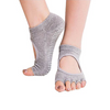 Peep Toe Yoga Socks 3 Pair Pack - Non-Slip Grip, Breathable, Soft Spandex Sensual Secret Boutique