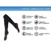 Copper Infused Compression Socks Lightweight - Relieve Pain & Improve Circulation Sensual Secret Boutique