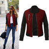 Chic Babe Bomber Jacket In Quilted Satin Sensual Secret Boutique