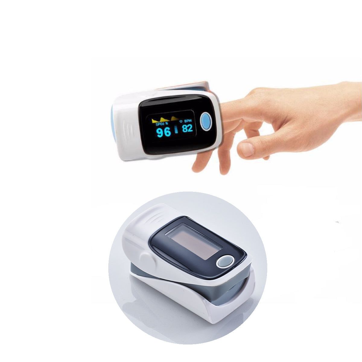 Fingertip Pulse Oximeter and Blood Oxygen Saturation Monitor with LED Display Sensual Secret Boutique