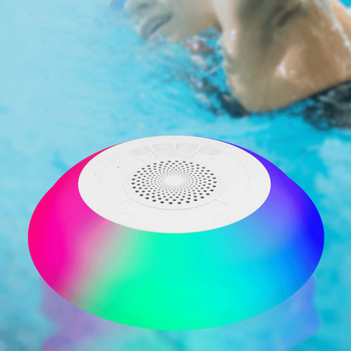 Floatilla Bluetooth LED Enabled Waterproof Speaker For Pools And Outdoors Sensual Secret Boutique