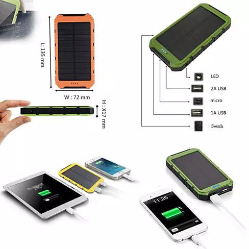 Roaming Solar Power Bank - Portable Charger for Phone or Tablet Sensual Secret Boutique