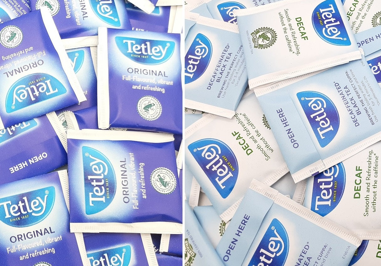 Tetley Tea Bags Envelopes Sachets Teabags - Individually Wrapped, Full-Flavored, and Refreshing Sensual Secret Boutique