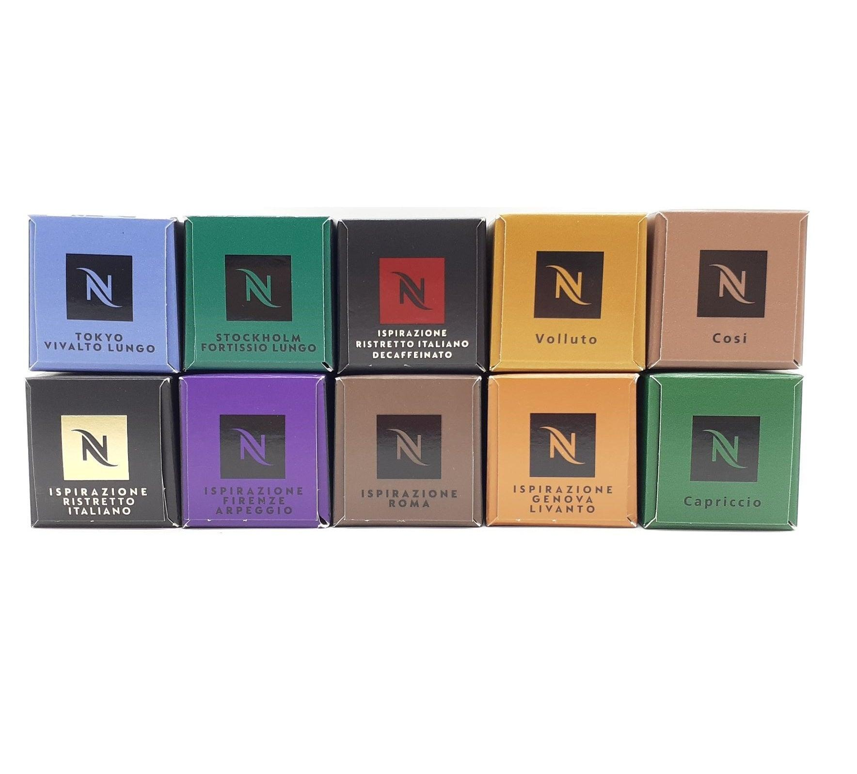 100 Nespresso Original Coffee Machine Classic Capsules - Intense and Creamy Flavor Sensual Secret Boutique