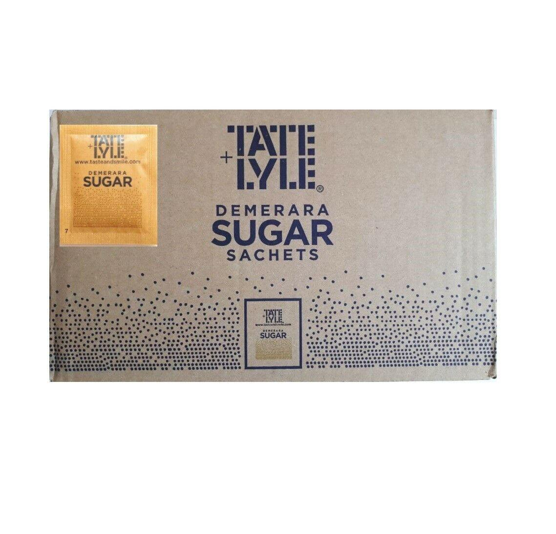 TATE & LYLE Pure Granulated Cane White and Brown Demerara Sugar Sachets Sensual Secret Boutique