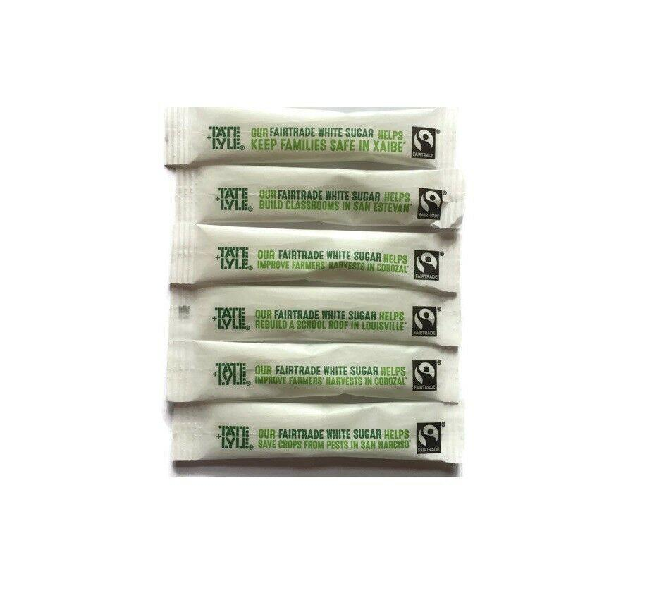 TATE & LYLE Sugar Individual Sticks - White and Brown Demerara Sensual Secret Boutique