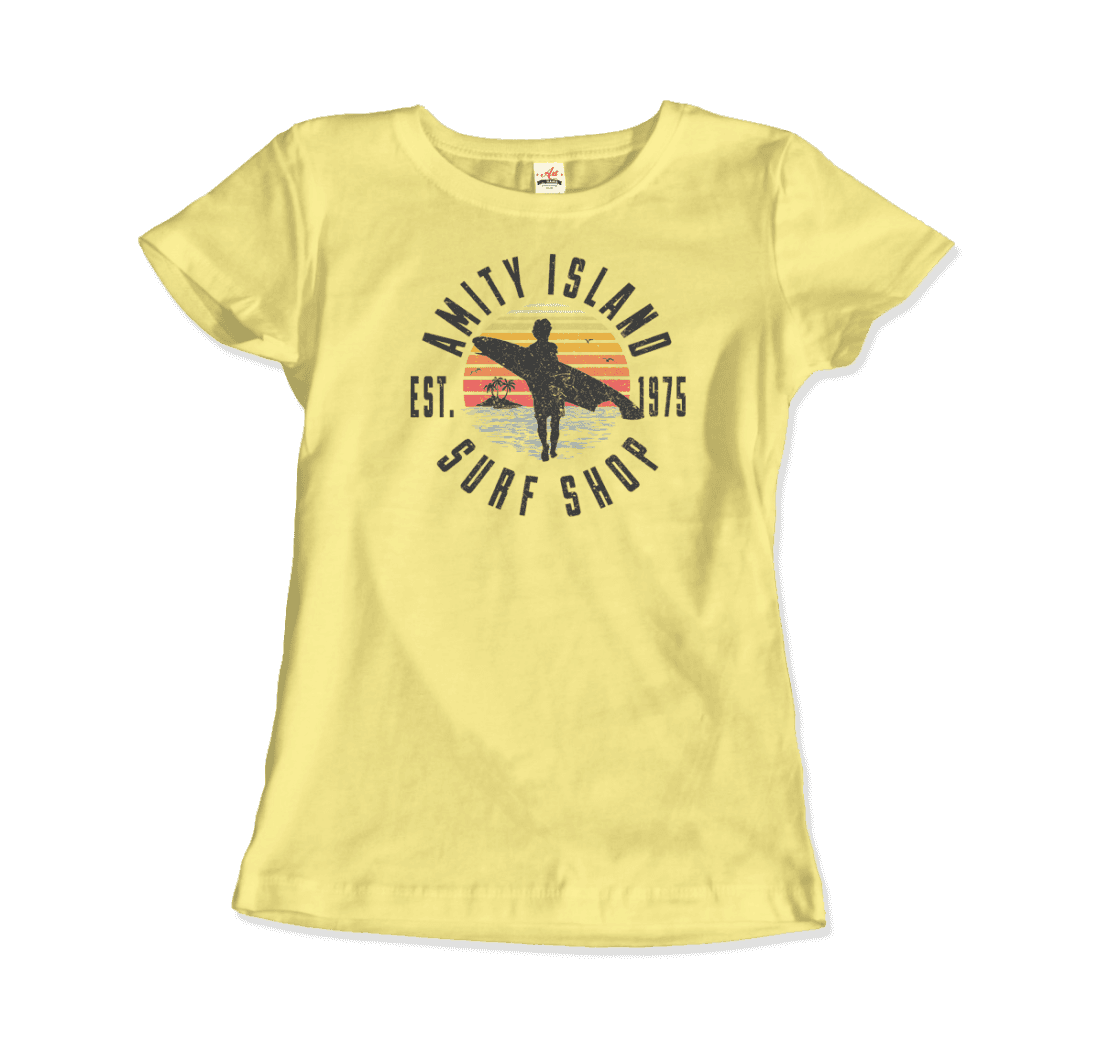 Amity Island Surf Shop, Jaws T-Shirt Sensual Secret Boutique