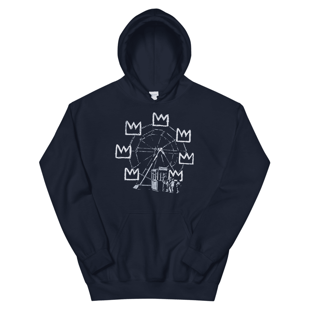 Banksy Ferris Wheel Artwork Unisex Hoodie - Cozy, Stylish, and Unique Sensual Secret Boutique