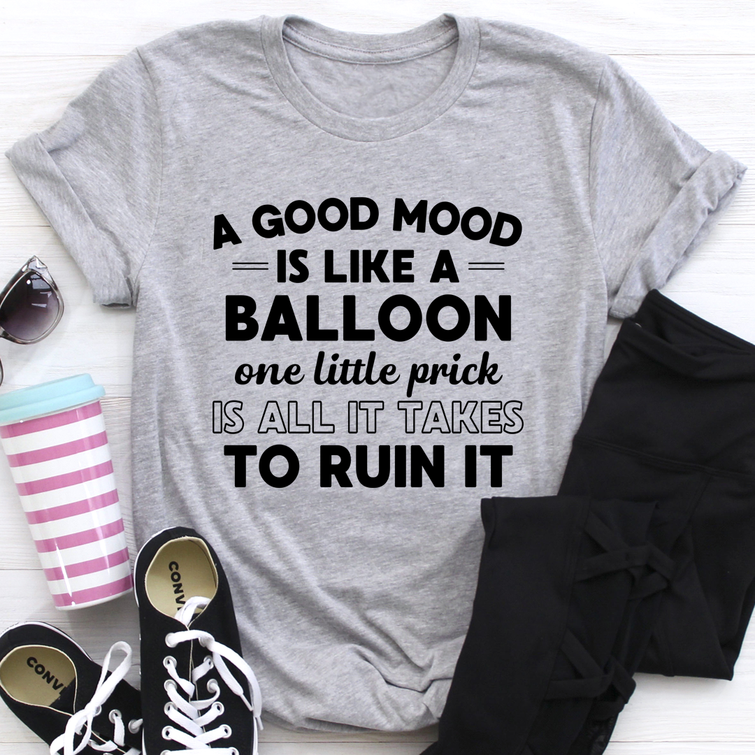 Get in a Good Mood with our Stylish Tee - Shop Now! Sensual Secret Boutique