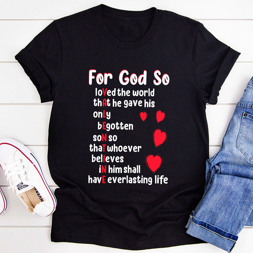 God Valentines Day T-Shirt - Express Your Love with Style Sensual Secret Boutique