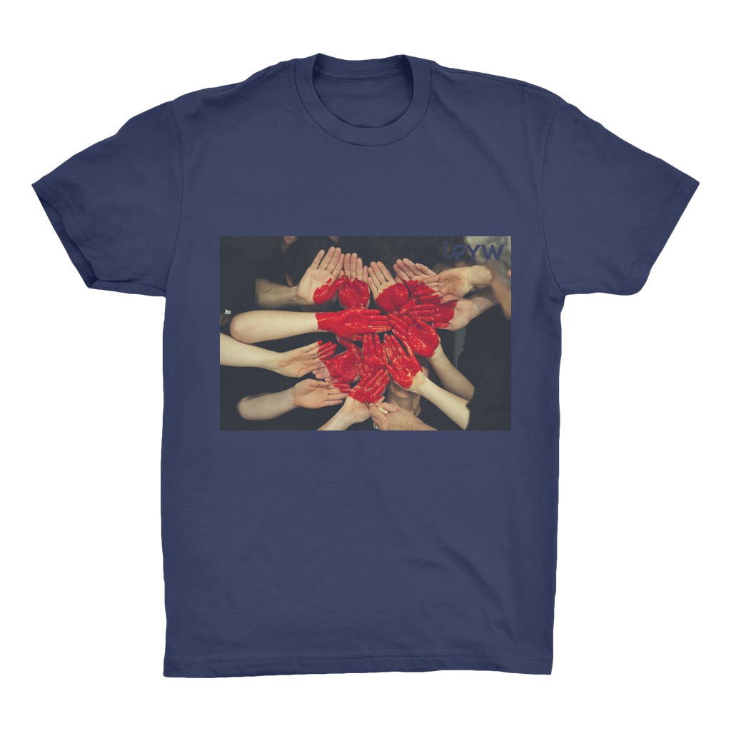 Heart and Hands Organic Adult T-Shirt - Soft-Fit, 100% Organic Cotton Sensual Secret Boutique