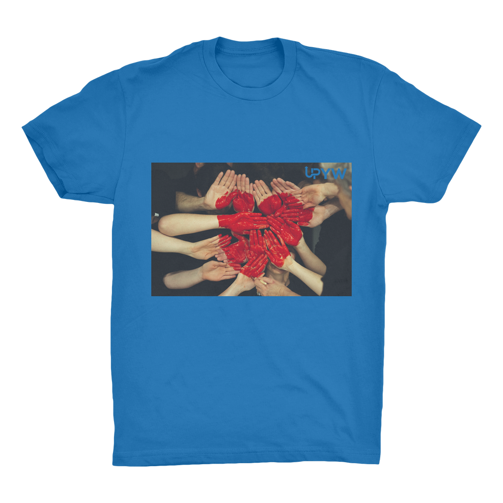 Heart and Hands Organic Adult T-Shirt - Soft-Fit, 100% Organic Cotton Sensual Secret Boutique