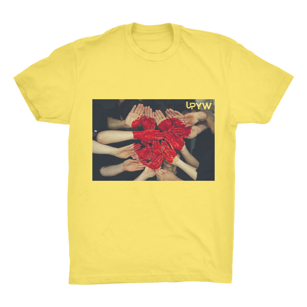 Heart and Hands Organic Adult T-Shirt - Soft-Fit, 100% Organic Cotton Sensual Secret Boutique