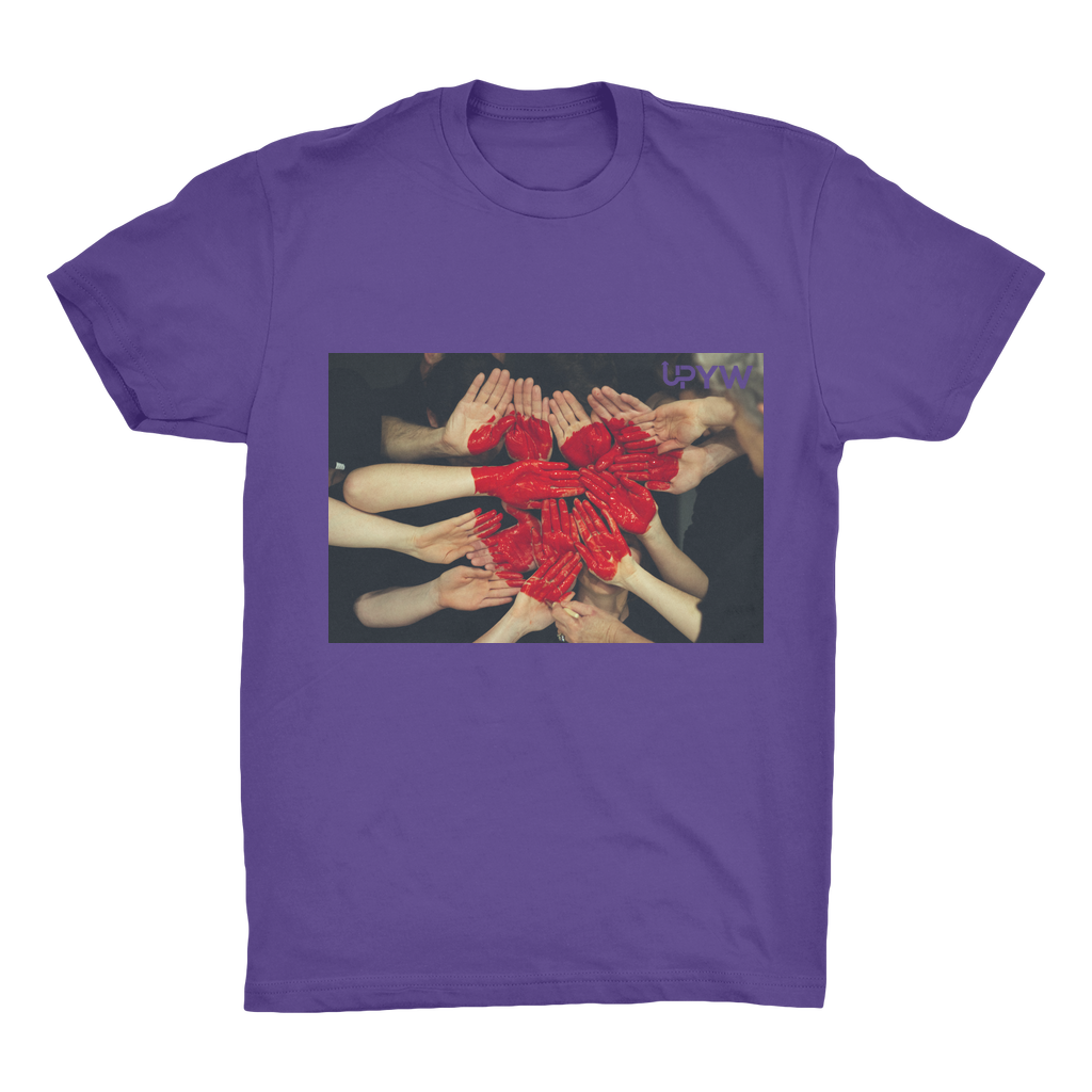 Heart and Hands Organic Adult T-Shirt - Soft-Fit, 100% Organic Cotton Sensual Secret Boutique