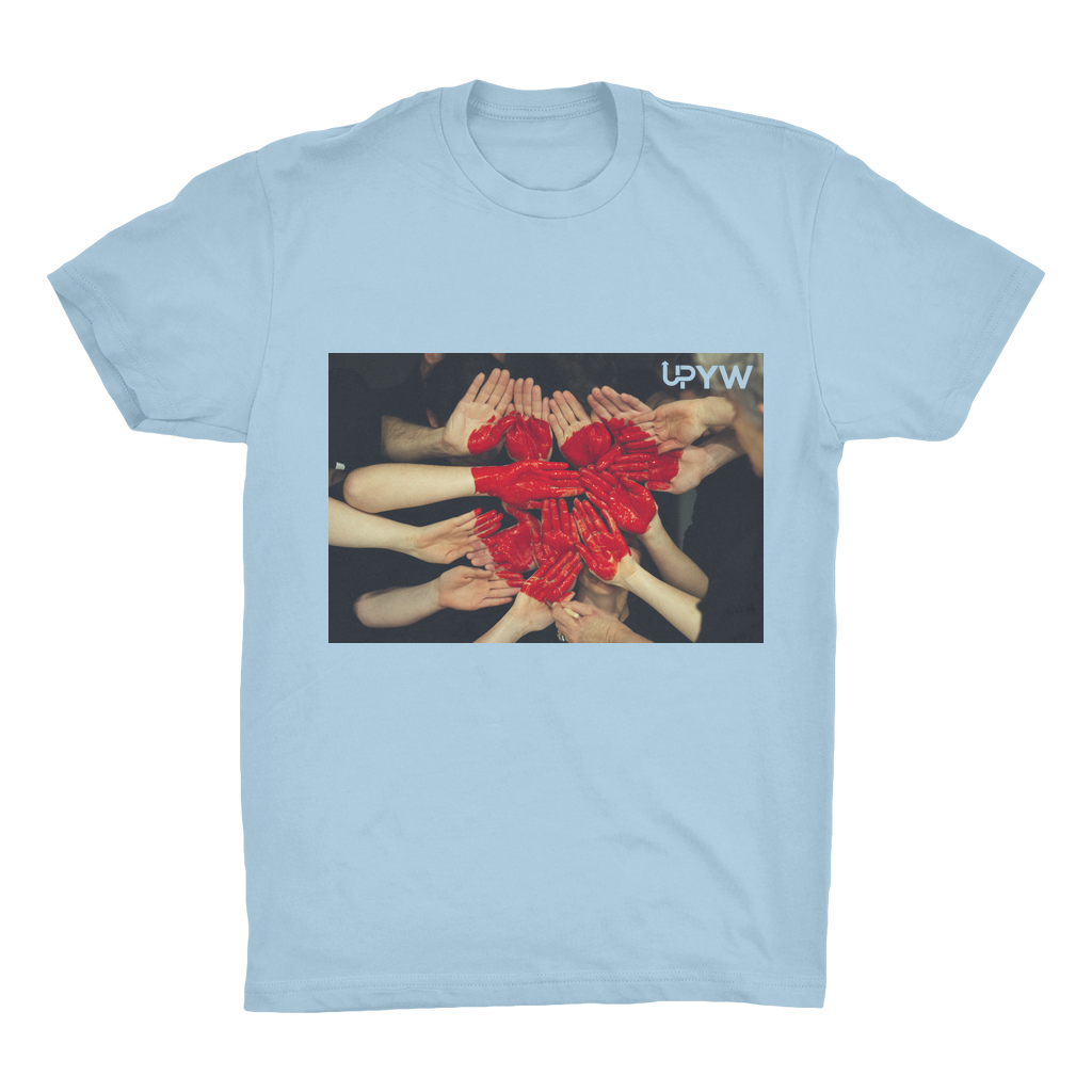 Heart and Hands Organic Adult T-Shirt - Soft-Fit, 100% Organic Cotton Sensual Secret Boutique