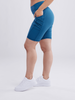 High-Waisted Mid-Thigh Workout Shorts with Pockets & Criss Cross Design Sensual Secret Boutique