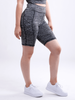 High-Waisted Mid-Thigh Workout Shorts with Pockets & Criss Cross Design Sensual Secret Boutique