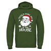 Adults XMS5 'There's Some Hos in This House' Hoodie - Funny Christmas Santa Claus Printed Novelty Hooded Top Sensual Secret Boutique